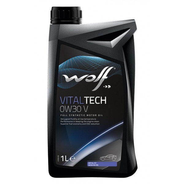 WOLF VITALTECH 0W-30 V, 1л