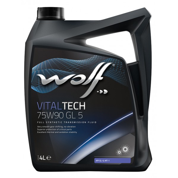 WOLF VITALTECH 75W-90 GL-5, 4л