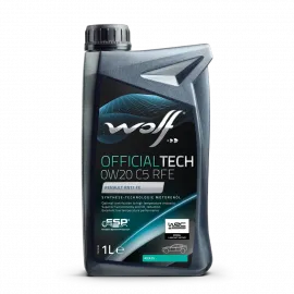 WOLF OFFICIALTECH 0W20 C5 RFE, 1л