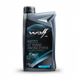 WOLF MOTO 4T 15W50 RACING ESTER, 1л