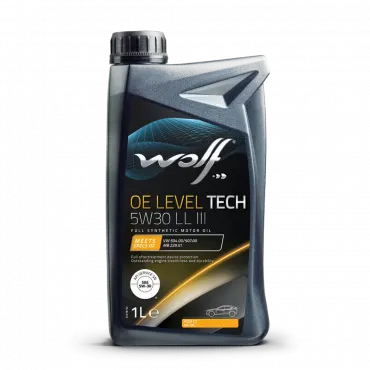 WOLF OE LEVEL TECH 5W30 LL III, 1л