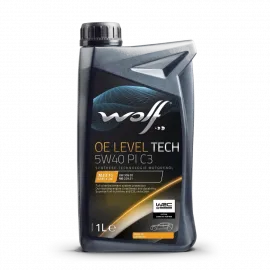 WOLF OE LEVEL TECH 5W40 PI C3, 1л
