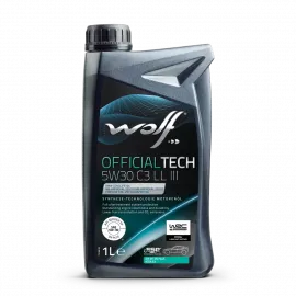 WOLF OFFICIALTECH 5W-30 C3 LL III, 1л