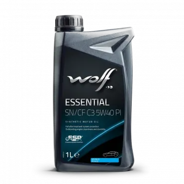 WOLF ESSENTIAL SN/CF C3 5W40 PI, 1L