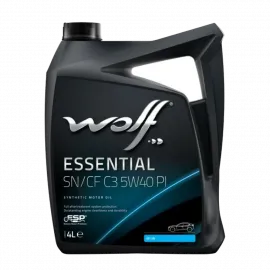 WOLF ESSENTIAL SN/CF C3 5W40 PI, 4л