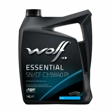 WOLF ESSENTIAL SN/CF C3 5W40 PI, 4L