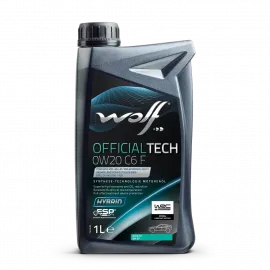 WOLF OFFICIALTECH 0W20 C6 F, 1л
