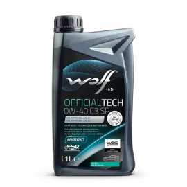WOLF OFFICIALTECH 0W-40 C3 SP, 1л
