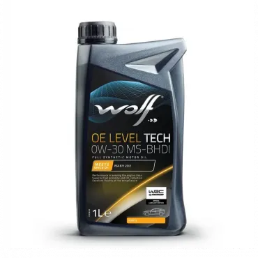 WOLF OE LEVEL TECH 0W-30 MS-BHDI, 1л