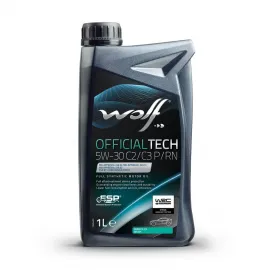 WOLF OFFICIALTECH 5W-30 C2/C3 P/RN, 1л