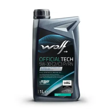 WOLF OFFICIALTECH 5W-30 C2/C3 P/RN, 1л
