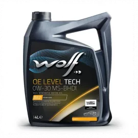 WOLF OE LEVEL TECH 0W-30 MS-BHDI, 4л