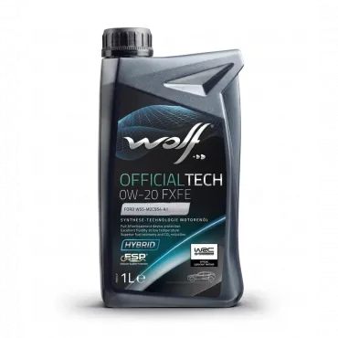 WOLF OFFICIALTECH 0W-20 FXFE, 1л