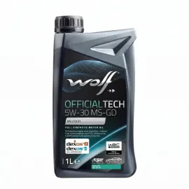 WOLF OFFICIALTECH 5W-30 MS-GD, 1л