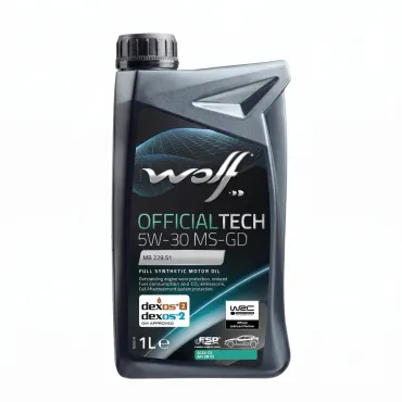 WOLF OFFICIALTECH 5W-30 MS-GD, 1л