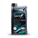 WOLF OFFICIALTECH 0W-16 IL, 1л