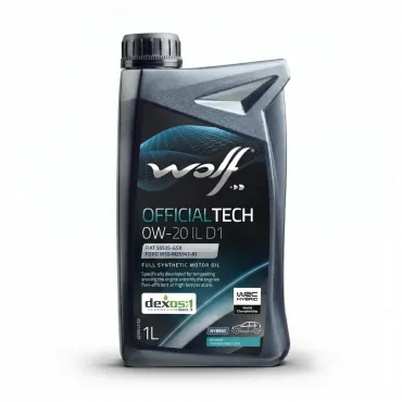 WOLF OFFICIALTECH 0W-20 IL D1, 1л
