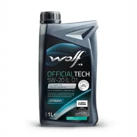 WOLF OFFICIALTECH 5W-20 IL D1, 1л