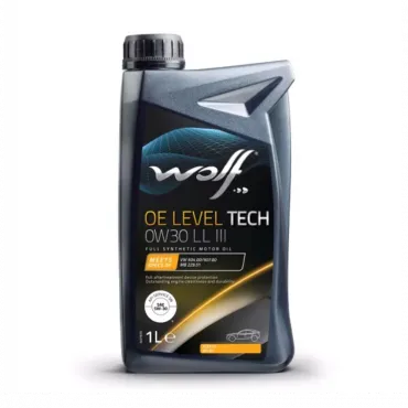 WOLF OE LEVEL TECH 0W-30 LL III, 1л