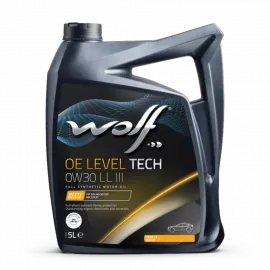 WOLF OE LEVEL TECH 0W-30 LL III, 5л