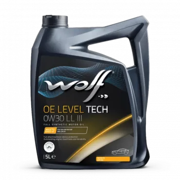 WOLF OE LEVEL TECH 0W-30 LL III, 5л