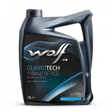 WOLF GUARDTECH 15W40 SF/CD, 5л