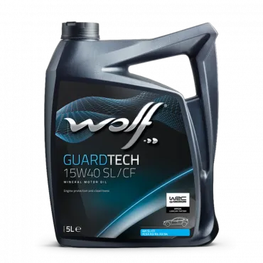 WOLF GUARDTECH 15W40 SL/CF, 5л