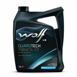WOLF GUARDTECH 15W40 SL/CF, 4л