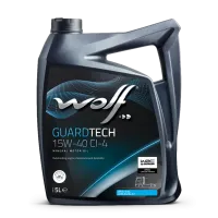 WOLF GUARDTECH 15W-40 CI-4, 5л