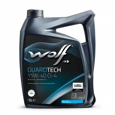 WOLF GUARDTECH 15W-40 CI-4, 5л