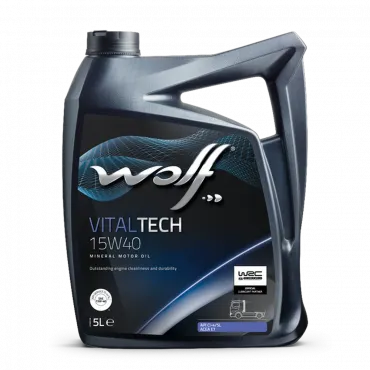 WOLF VITALTECH 15W40, 5л