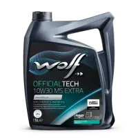 WOLF OFFICIALTECH 10W30 MS EXTRA, 5л