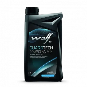 WOLF GUARDTECH 20W50 SN/CF, 1л