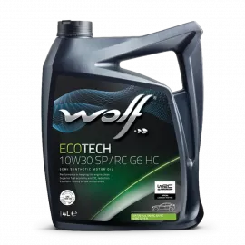 WOLF ECOTECH 10W30 SP/RC G6 HC, 4л