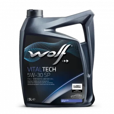 WOLF VITALTECH 5W-30 SP, 4л