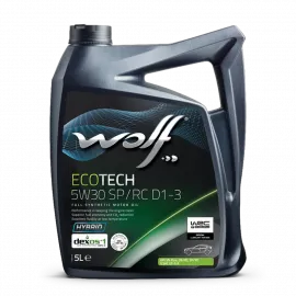 WOLF ECOTECH 5W30 SP/RC D1-3, 4л