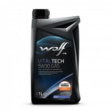 WOLF VITALTECH 5W30 GAS, 1л