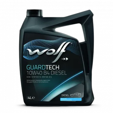 WOLF GUARDTECH 10W40 B4 DIESEL, 4л