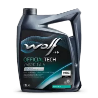 WOLF OFFICIALTECH 75W90 GL 5, 5л