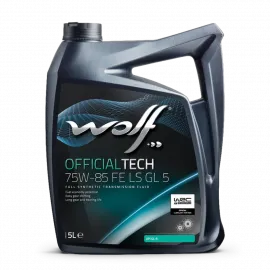 WOLF OFFICIALTECH 75W-85 FE LS GL 5, 5л
