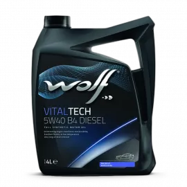 WOLF VITALTECH 5W40 B4 DIESEL, 4л