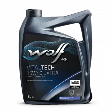 WOLF VITALTECH 15W40 EXTRA, 5л