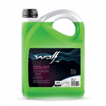 WOLF COOLANT G11 GREEN -17°C, 5л