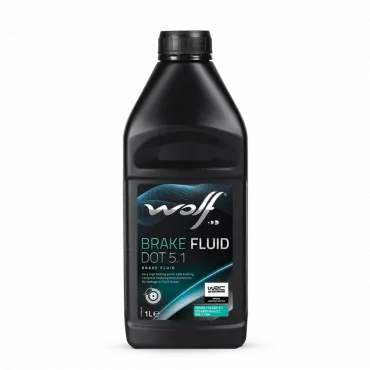WOLF BRAKE FLUID DOT 5.1, 1л