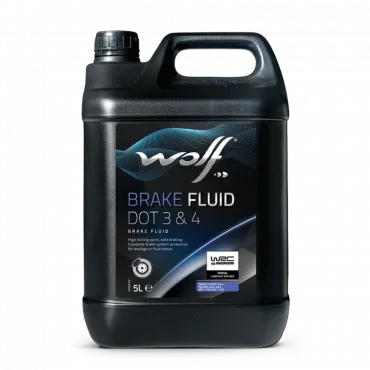 WOLF BRAKE FLUID DOT 3&4, 5л