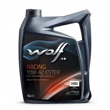 WOLF RACING 10W-60 ESTER, 5л