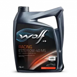 WOLF RACING ESTER 0W-40 MS, 5л