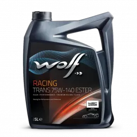 WOLF RACING TRANS 75W-140 ESTER, 5л