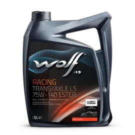 WOLF RACING TRANS/AXLE LS 75W-140 ESTER, 5л
