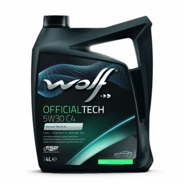 WOLF OFFICIALTECH 5W30 C4, 4л